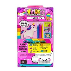 Vendees Surprise DIY Dispenser KAWAII Cute Squishy 3 Surprises Inside Age 6
